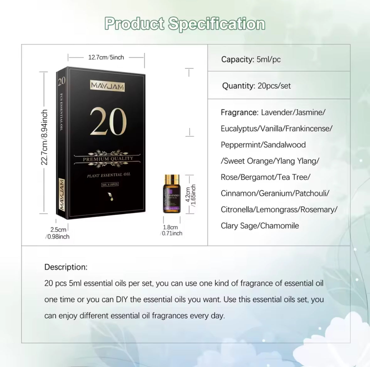 Novyxx Essential Oils Kit